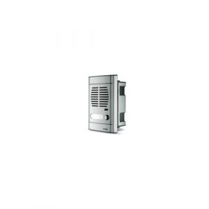 Placca Audio Incasso 1 Puls. Grigio Luce VIMAR 8911