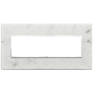 Placca 7M Bianco Di Carrara VIMAR 21657.51