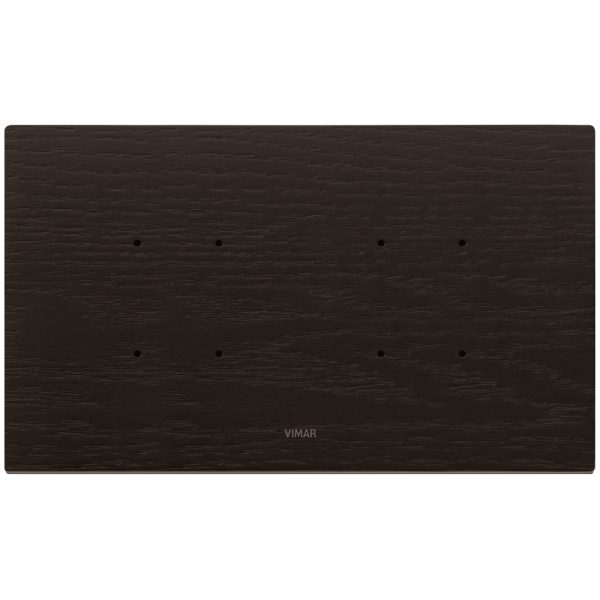 Placca 5Mbs (2+Blank+2) Wengé VIMAR 21667.33