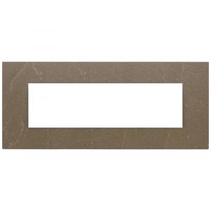 Placca 7M Coffee Brown VIMAR 22657.52