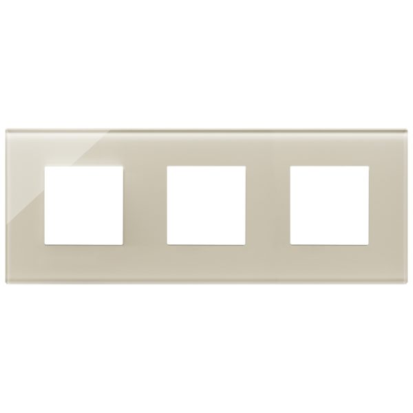 Placca 6M (2+2+2) Int71 Bianco Canapa VIMAR 22644.72