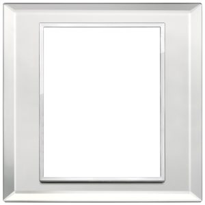 Placca 8M Argento Ghiaccio VIMAR 21668.72