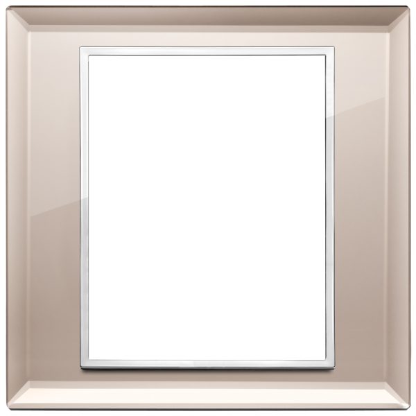 Placca 8M Specchio Bronzato VIMAR 21668.75