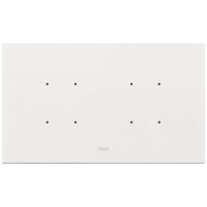 Placca 5Mbs (2+Blank+2) Glacier Ice VIMAR 21667.41