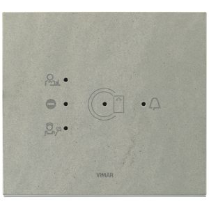 Placca 3M Transponder Quarzite Grigia VIMAR 21666.53