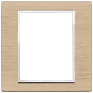 Placca 8M Rovere Sbiancato VIMAR 21668.32