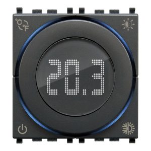 Termostato Rotella Connesso Iot2M Grigio VIMAR 02973