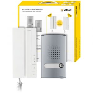 Kit Citofonico Monof. Voxie 40540+40141 VIMAR K40540.E