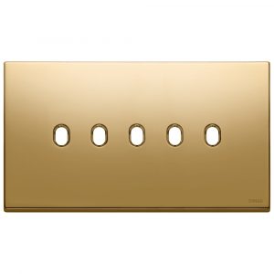 Placca 5Mx5 Bs Vintage Oro VIMAR 22679.5.82