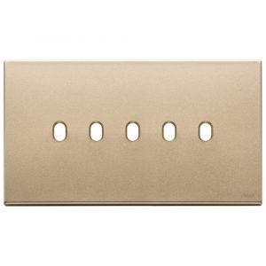 Placca 5Mx5 Bs Vintage Oro Satinato VIMAR 22679.5.88