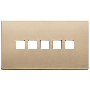 Placca 5Mx5 Bs Flat Oro Satinato VIMAR 22689.5.88
