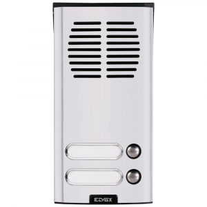 Placca Parete Audio 2 Puls. Grigio Luce VIMAR 8102/19