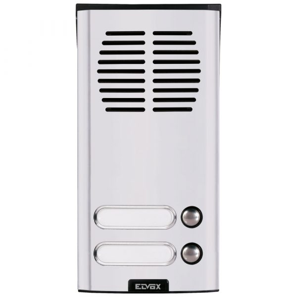 Placca Parete Audio 2 Puls. Grigio Luce VIMAR 8102/19