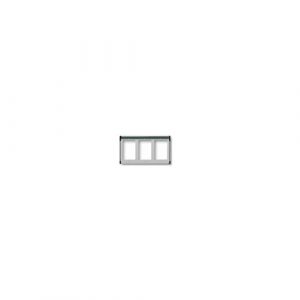 Cornice Per 3 Moduli 3X1 Grigio Luce VIMAR 9231