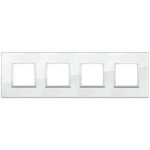 Placca 8M (2+2+2+2) Int71 Acqua VIMAR 21669.71