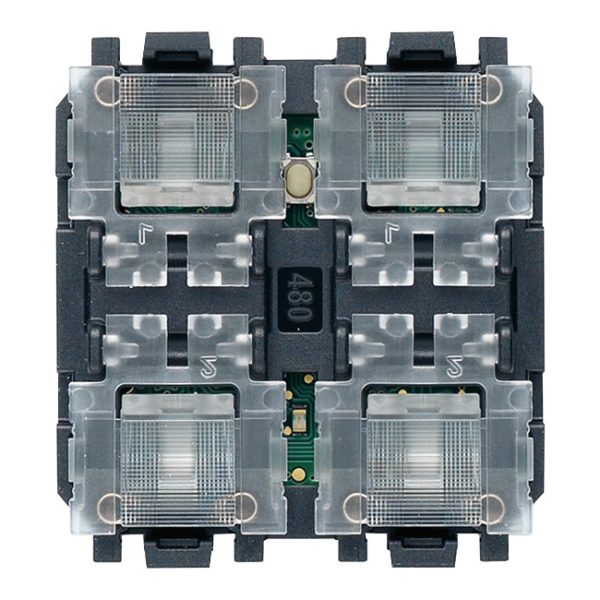 Comando Domotico 4 Pulsanti Ampl.1+1W 2M VIMAR 30484
