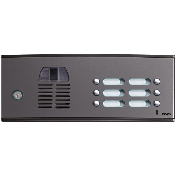 Pannello A/V Con 6 Pulsanti Grigio Sablé VIMAR 25V6/35