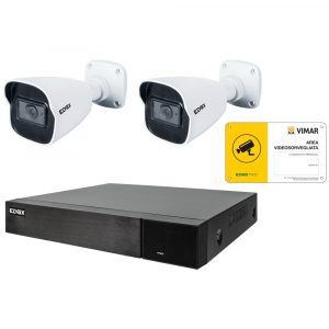 Kit Videosorveglianza Ip 4 Canali Tlc 5 Mpx Ff H.265 VIMAR 46KIT.036E