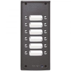 Placca Suppl. 12 Pulsanti Grigio Sablé VIMAR 3362