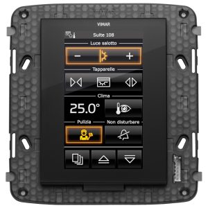 Touch Screen Knx 4,3In Full Flat Grigio VIMAR 21848.1