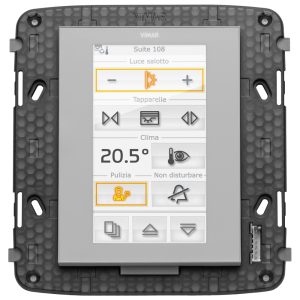 Touch Screen Knx 4,3In Full Flat Neutro VIMAR 21848.1.BN