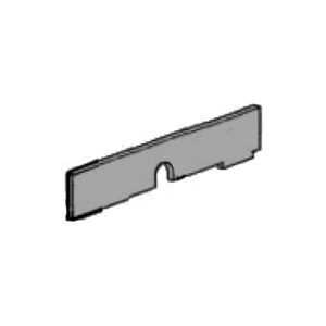 Copriforo Pe Nera Spessore 1Mm Ricambio Originale NICE BPC.4540