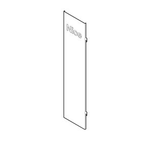Porta Armadio Inox WIDE Small Ricambio Originale NICE PD1272B0000