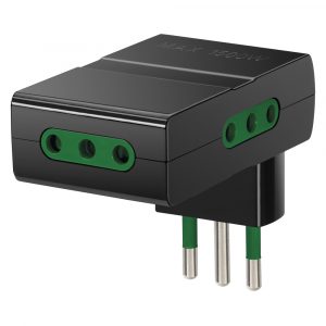 Adattatore Mult. S11 + 3P11 Nero VIMAR RI.00310