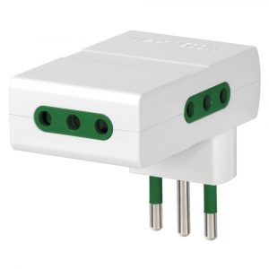 Adattatore Mult. S11 + 3P11 Bianco VIMAR RI.00310.B