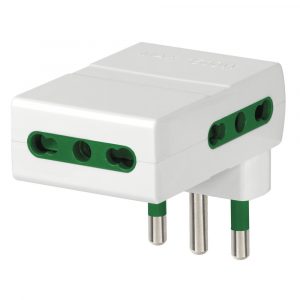Adattatore Mult. S17 + 3P17/11 Bianco VIMAR RI.00311.B