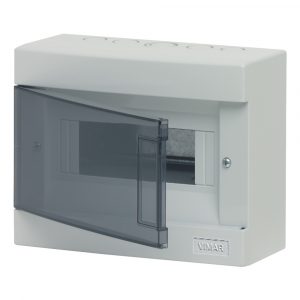 Centralino Parete 8M Ip40 +Pt Grigio VIMAR V50408