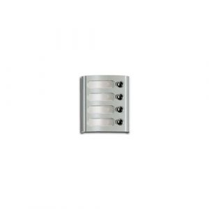 Modulo 4 Tasti Per 12Ts Grigio Luce VIMAR RPS4