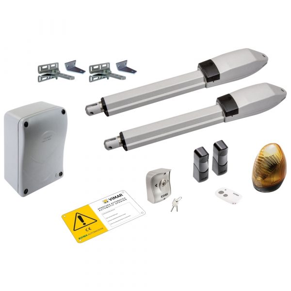 Kit Ekko 300D Cancello Battente Lineare 24V 3MT 300Kg VIMAR ELVOX EK06