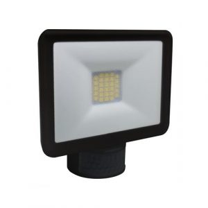 Rilev Movim Con Faretto 10W Nero PERRY ELECTRIC 1SPSPF10WN