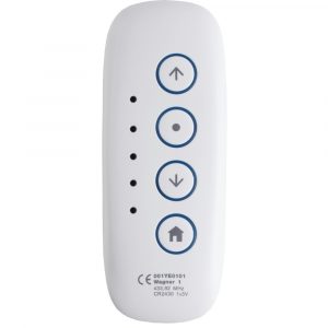 Trasmettitore Telecomando Radiocomando Tx 5 Canali Bianco CAME WAGNER 5 001YE0102