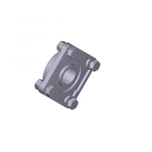 Flangia Supporto Albero Sbarra - G12000 Ricambio CAME 119RIG117