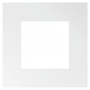 Placca Bianca In Vetro 2 Moduli CAME PLV2M WH 67900190