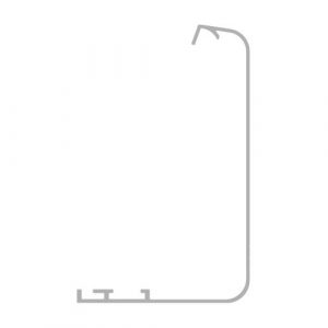 Profilo Carter Fluo-Sl Anodizzato 6620 Mm CAME  818XA-0014