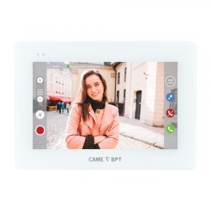 Videocitofono Vivavoce Ip CAME BPT XTS 5IP WH 840CH-0090 Posto Interno