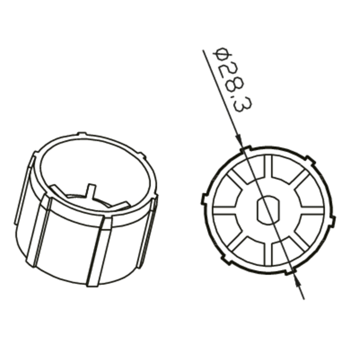 Tondo 28.5X0.75Mm CAME  001YK3102 Tondo 28.5X0.75Mm CAME  001YK3102