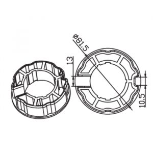Ogiva 85X1.2Mm CAME  001YK5111