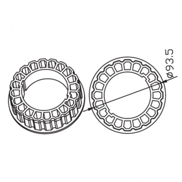 Tondo 98X1.5Mm CAME  001YK6109