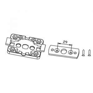 Piastra A Clips Frame 50X68 CAME  001YM0102