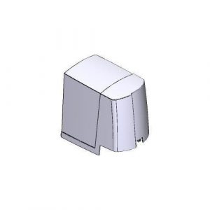 Coperchio Motoriduttore Opb001 Ral 7024 Ricambio CAME  88001-0074