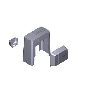 Gruppo Plastiche Bk Light Grey Ral 7040 Ricambio CAME  88001-0085
