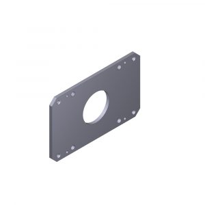 Piastra Intermedia Attacco Asta Gt4-Gx4 CAME 88003-0073