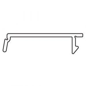 Profilo Plastico Verticale L 5100 Mm Tk20 FAAC 105815