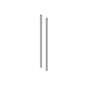 Coppia Barre Guida Dissuasore H600 Ricambio FAAC 63002585