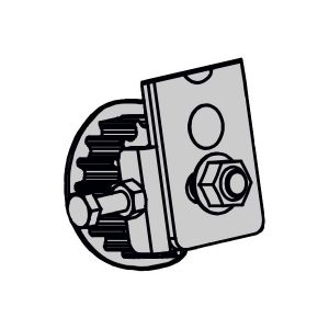 Gruppo Puleggia Rinvio Porte 940 Sm Ricambio FAAC 3906655