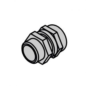 Pressacavo M16X1,5 Ottone Nichelato Per ROLLER 770 770N Ricambio FAAC 63000448